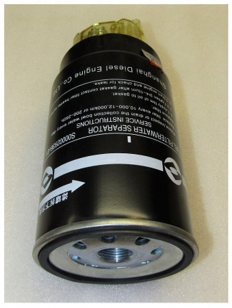 Фильтр топливный сепаратор в сборе с колбой SDEC SC25G690D2 TDS 459 12VTE/Fuel filter S00002936+01