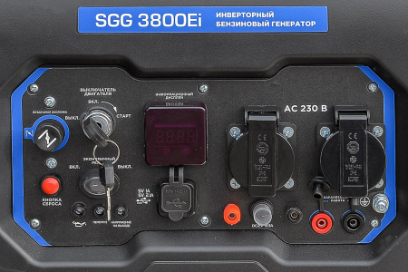 Бензогенератор инверторный SGG 3800Ei
