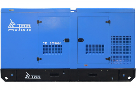 Дизельный генератор ТСС ЭД-150-Т400 с АВР в шумозащитном кожухе на прицепе