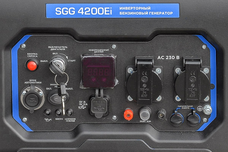 Бензогенератор инверторный SGG 4200Ei new