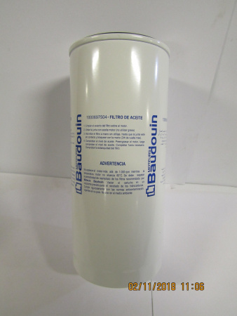 Фильтр масляный Baudouin 6M26,33 /Oil Filter (1000697504)