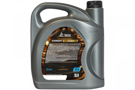 Масло минеральное ТСС Стандарт SAE 15W40 CF-4 канистра 5л/Motor oil 5liter can