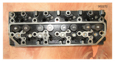 Головка блока цилиндров в сборе Ricardo R4105ZDS1; TDK 56-66 4LT/Cylinder head Assy