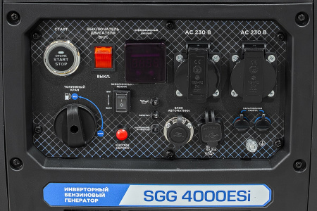 Бензогенератор инверторный SGG 4000ESi new