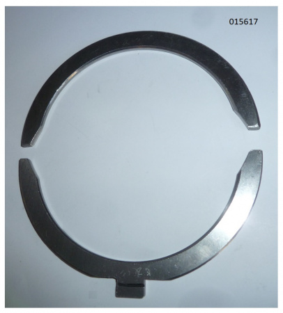 Полукольца упорного подшипника коленчатого вала (комплект из 2 шт.)TDY 19 4L/Crankshaft thrust bearing, kit