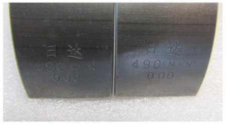Вкладыши коренные TDY 19 4L (комплект из 2 шт.)/Main bearing, kit