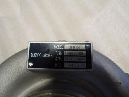 Турбокомпрессор 4M11G90/Turbocharger (1001244766,1000889206 ,J60S)