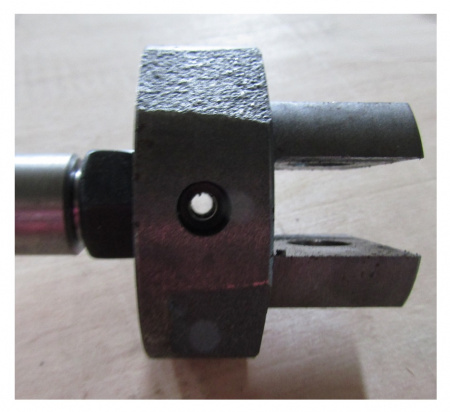 Шток-толкатель с гайкой TSS RM75H,L/piston rod+piston nut, №54+№57 (WH-RM80-054+WH-RM80-057)