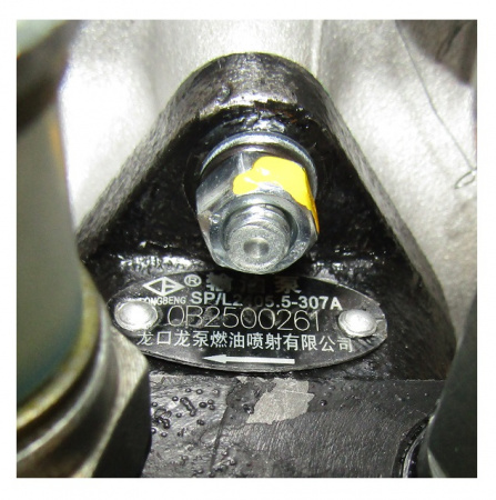 Насос топливный высокого давления SDEC SC4H180D2; TDS 120 4LTE/Fuel Injection Pump (S00010455+03, BH4P120)