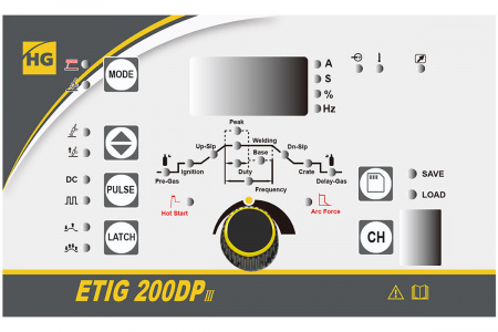 Аппарат аргонодуговой сварки HUGONG ETIG 200DP III