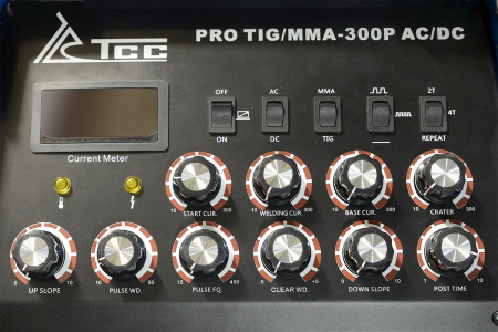 Аппарат TIG сварки алюминия TSS PRO TIG/MMA-300P AC/DC