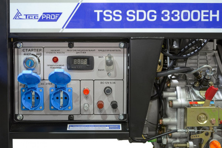 Дизель генератор TSS SDG 3300EH